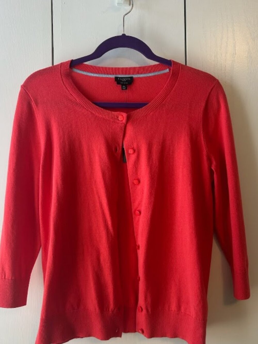 Talbots Red Cardigan, MP NWT